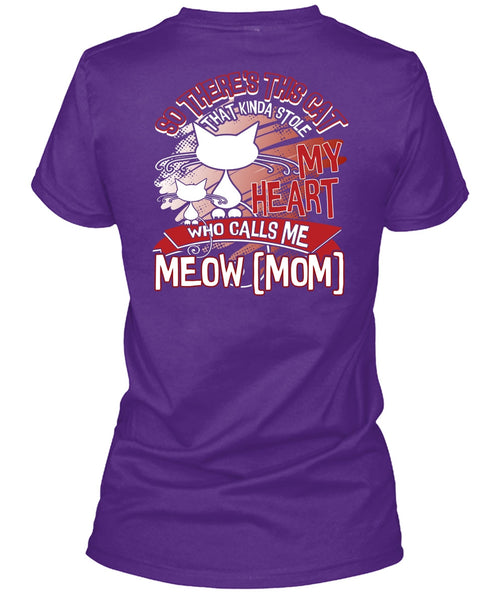 This Cat That Kinda Stole My Heart T Shirt, Who Calls Me Meow T Shirt