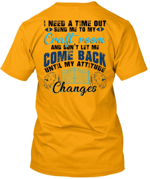 Send Me To My Craft Room T Shirt, I Love My Cat T Shirt