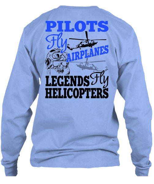Pilots Fly Airplanes T Shirt, I Love Pilot T Shirt