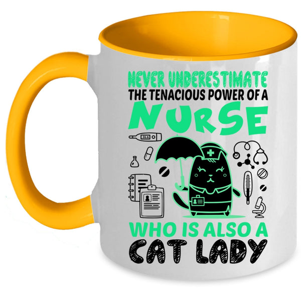 Nurse Is A Cat Lady Cup, Cool Gift For My Daughter Mug