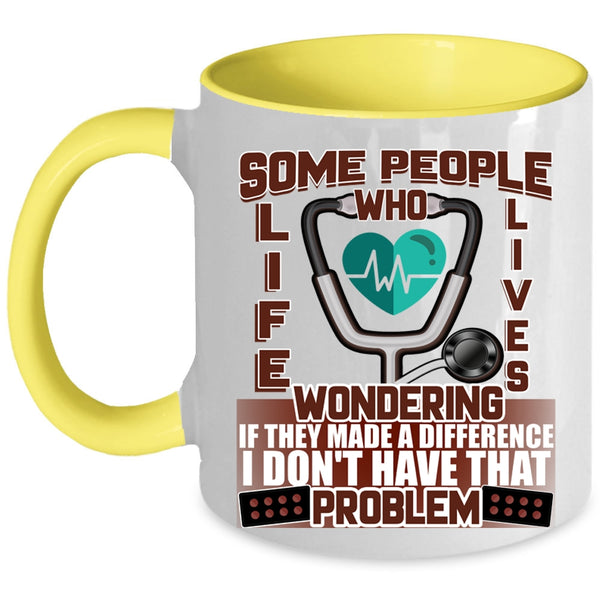 Awesome Gift For Nurse Coffee Mug, Best Nurse Ever Accent Mug