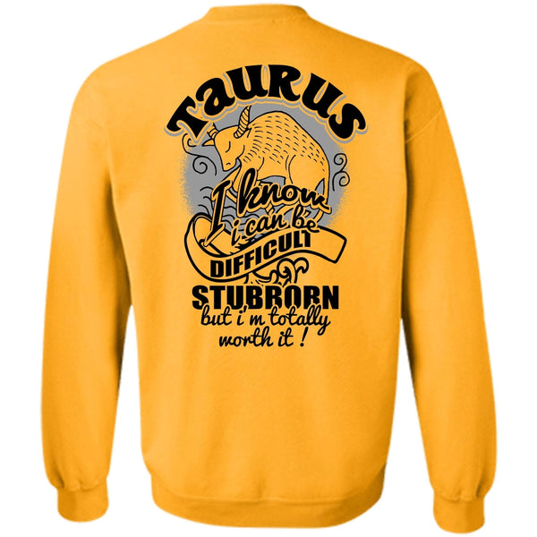 I Love Taurus T Shirt, Taurus I Know Sweatshirt