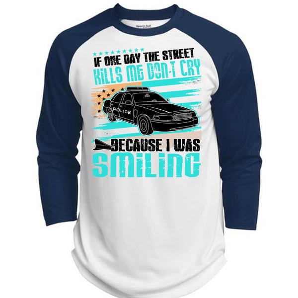 Kills Me Don't Cry T Shirt, I Love Police T Shirt, Awesome T-Shirts  (Polyester Game Baseball Jersey)