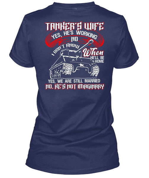 Tanker's Wife T Shirt, I Love Wife T Shirt