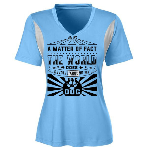 A Matter Of Fact The World Does Revolve Around My Dog T Shirt, Loving T Shirt