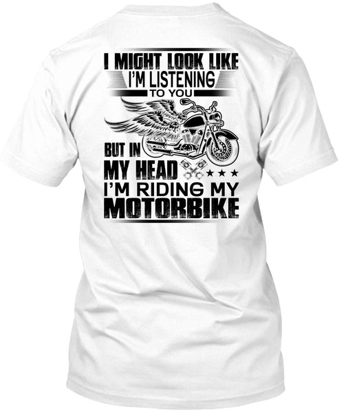 A black t-shirt with the shopify logo