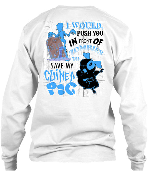 Zombies To Save My Guinea Pig T Shirt, I Love My Dog T Shirt