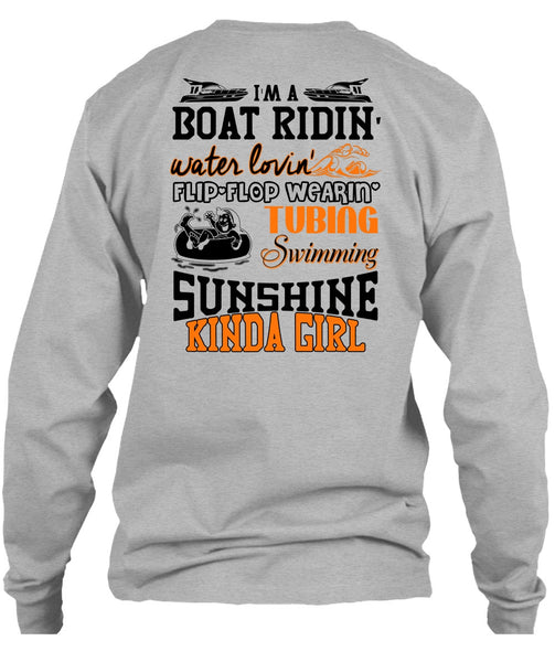 Swimming Sunshine Kinda Girl T Shirt, I Love Swimming T Shirt