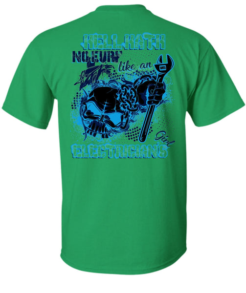 Like An Electrician's Girl T Shirt, I Love Electrician T Shirt