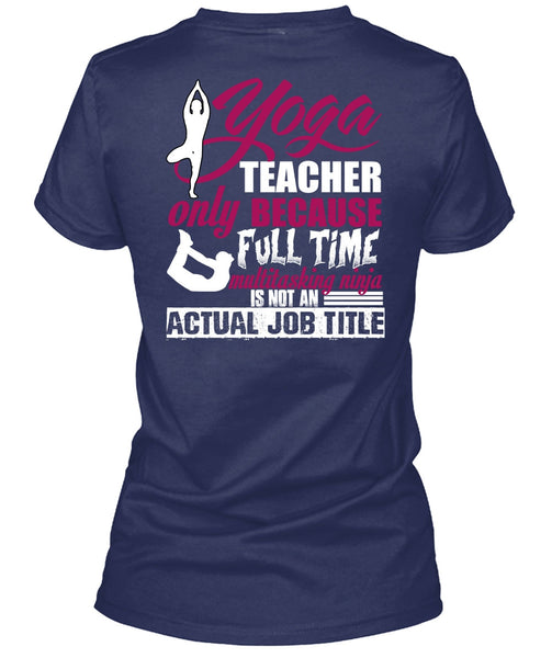 Yoga Teacher Only T Shirt, I Love Yoga T Shirt