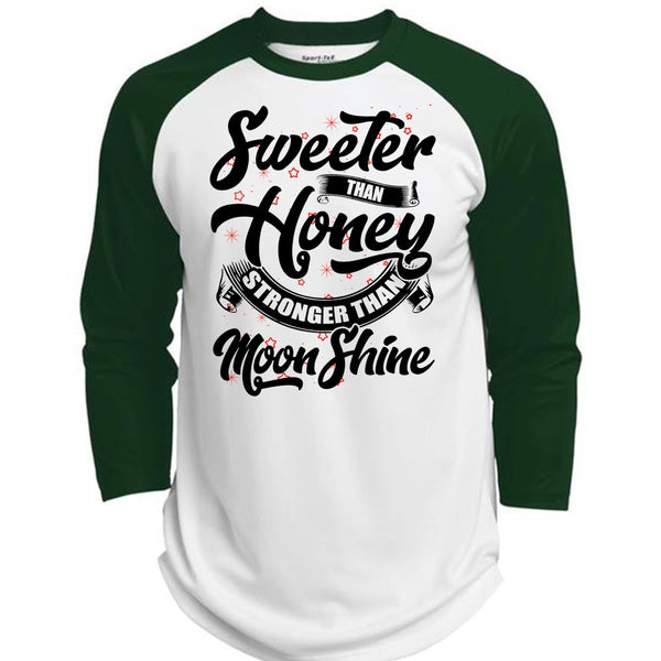 Sweeter Than Honey T Shirt, I Love Husband T Shirt, Awesome T-Shirts  (Polyester Game Baseball Jersey)