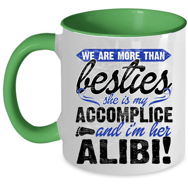 Just Married Coffee Mug, She Is My Accomplice Accent Mug