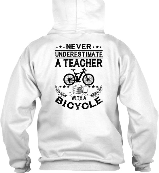 Teacher With A Bicycle T Shirt, I Love Teaching T Shirt