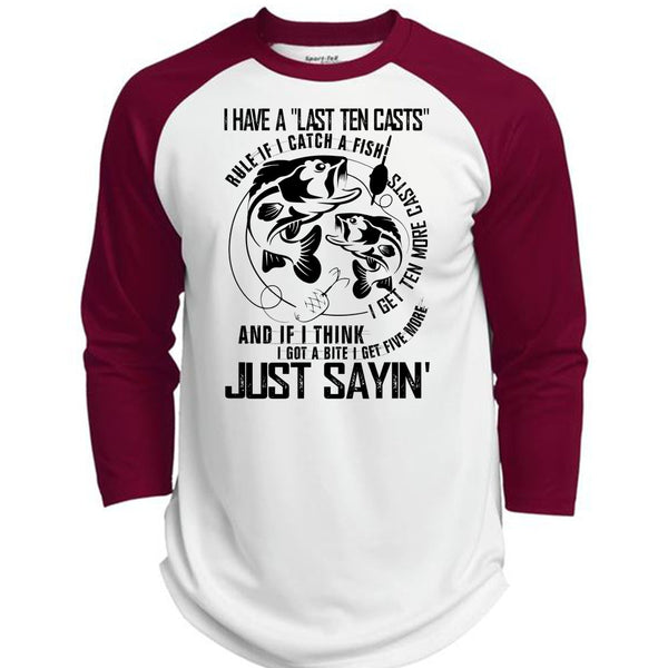I Catch A Fish T Shirt, I Love Fishing T Shirt, Awesome T-Shirts  (Polyester Game Baseball Jersey)