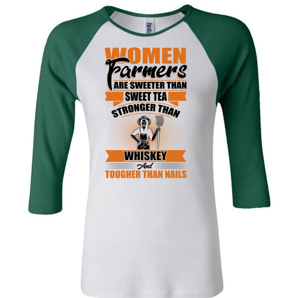 Women Farmers Are Sweeter T Shirt, I Love Farming T Shirt, Awesome T-Shirts