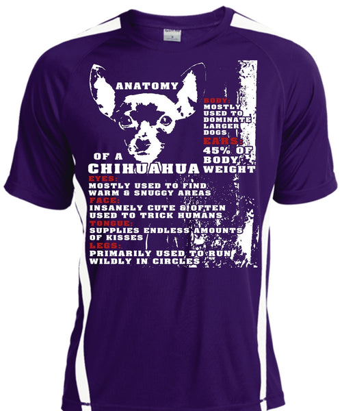 Anatomy Of A Chihuahua T Shirt, I Love My Dog T Shirt