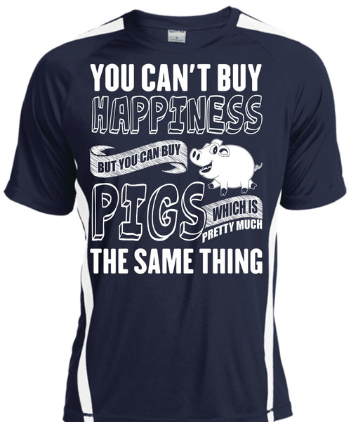 You Can Buy Pigs T Shirt, You Can't Buy Happiness T Shirt, Cool Shirt
