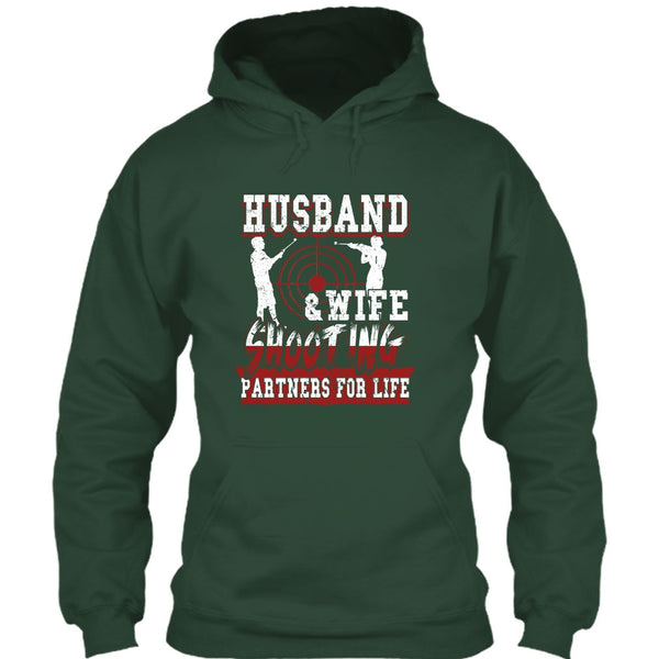 Husband & Wife T Shirt, Shooting Partners For Life T Shirt