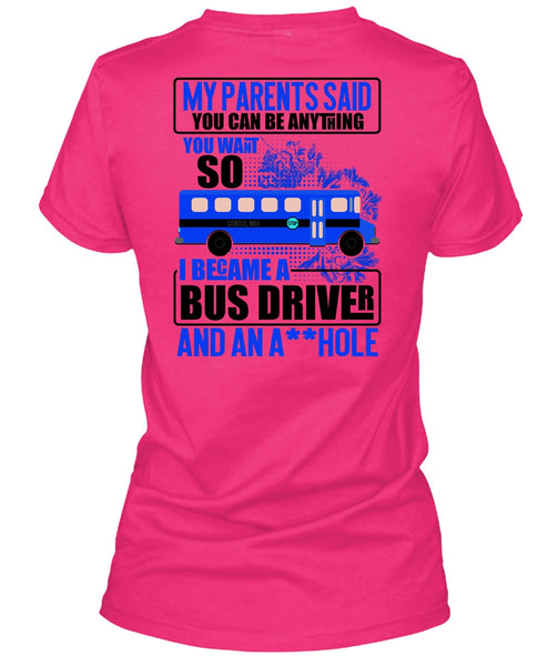 I Became A Bus Driver T Shirt, I Love Bus T Shirt