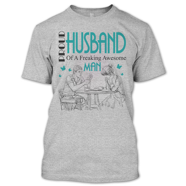Proud Husband T Shirt, Love T Shirt
