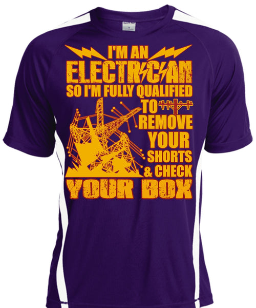 I'm An Electrician T Shirt, Check Your Box T Shirt, Cool Shirt
