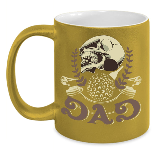Golf Dad Coffee Mug, Cool Gift For Golf Dad Coffee Cup