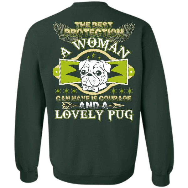 I Love Pug T Shirt, Lovely Pug Sweatshirt