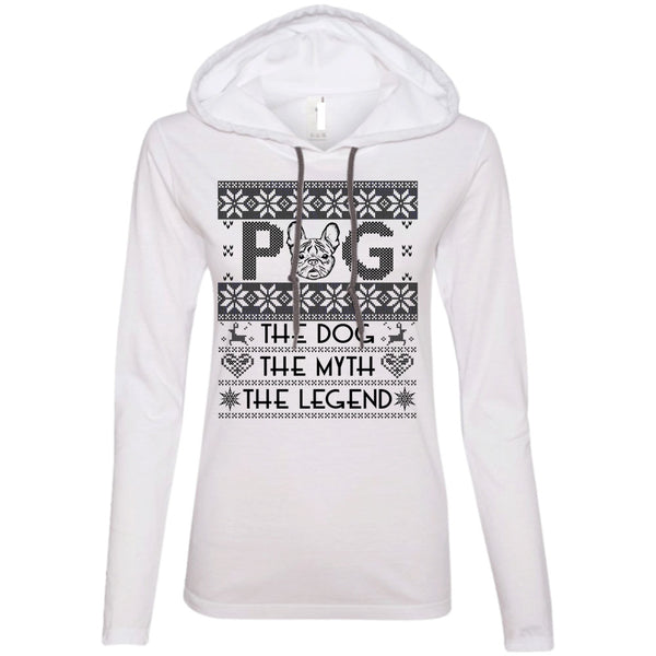 A black t-shirt with the shopify logo