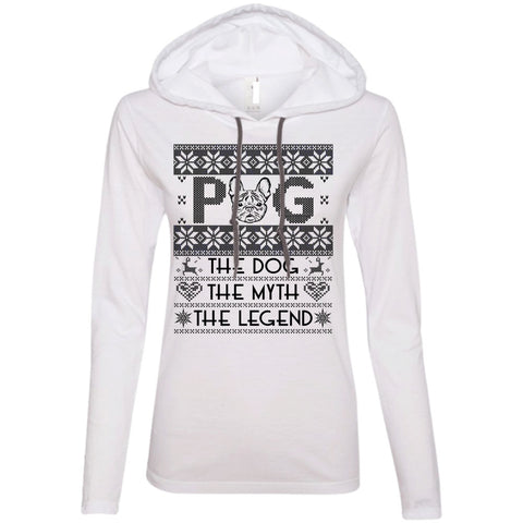 A black t-shirt with the shopify logo