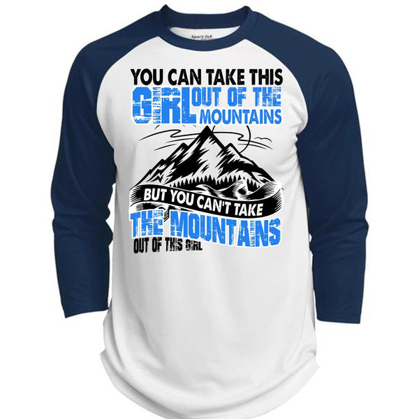 You Can't Take The Mountains T Shirt, I Love Mountain T Shirt, Awesome T-Shirts  (Polyester Game Baseball Jersey)