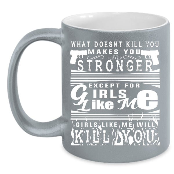 Strong Girls Coffee Mug, Awesome Gift For My Wife Coffee Cup