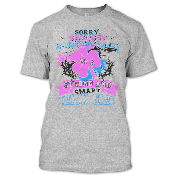 I'm Already Taken T Shirt, Coolest Irish's Husband T Shirt