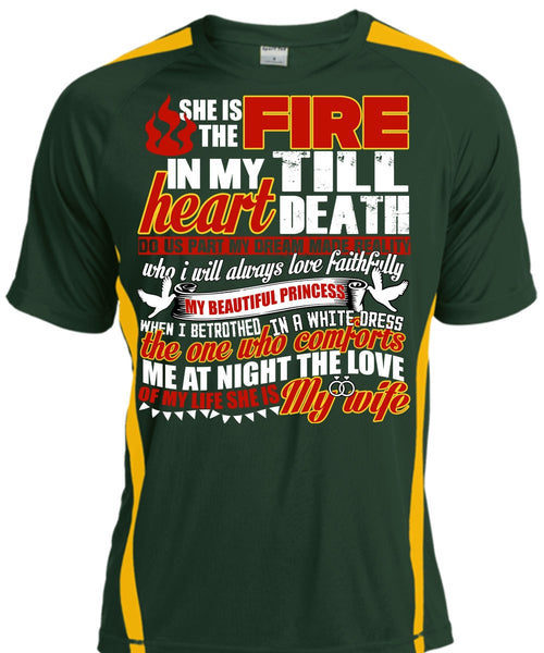 She Is The Fire T Shirt, She Is My Wife T Shirt, Cool Shirt