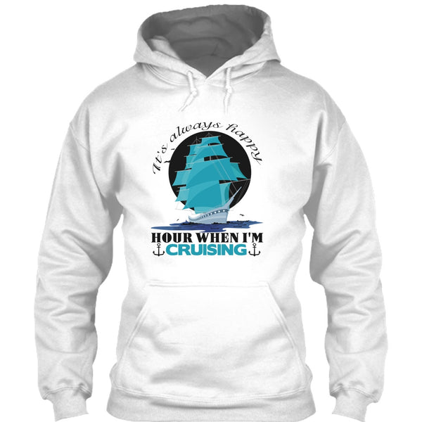 It's Always Happy Hour T Shirt, Coolest Cruiser T Shirt