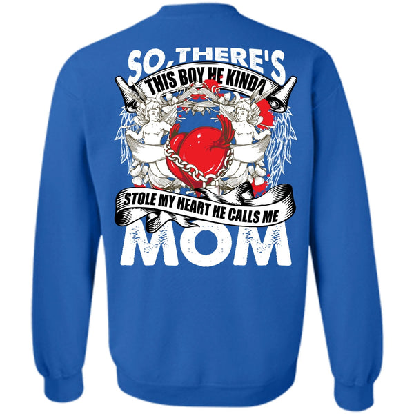 Stole My Heart T Shirt, I Love Mom Sweatshirt
