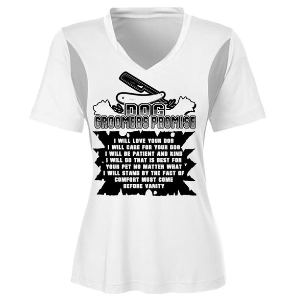 Dog Groomers Promise I Will Love Your Dog T Shirt, Favorite T Shirt