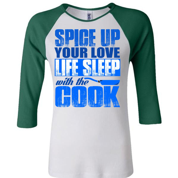 Life Sleep With The Cook T Shirt, I Love Cooking T Shirt, Awesome T-Shirts