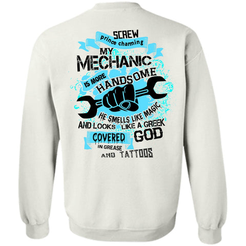 A black t-shirt with the shopify logo