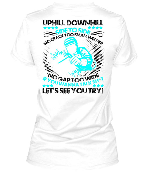 No Crack Too Small Welder T Shirt, I Love Welding T Shirt