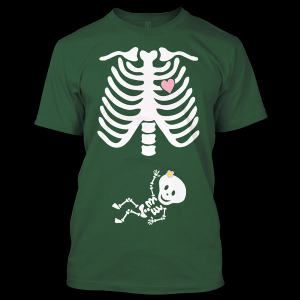 A black t-shirt with the shopify logo