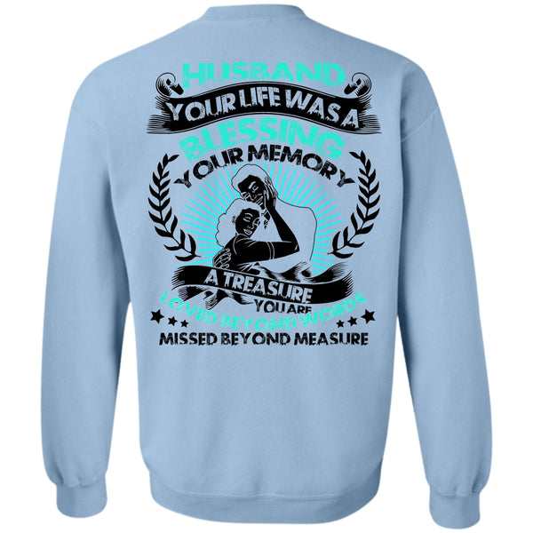 I Love Husband T Shirt, Husband Your Life Sweatshirt