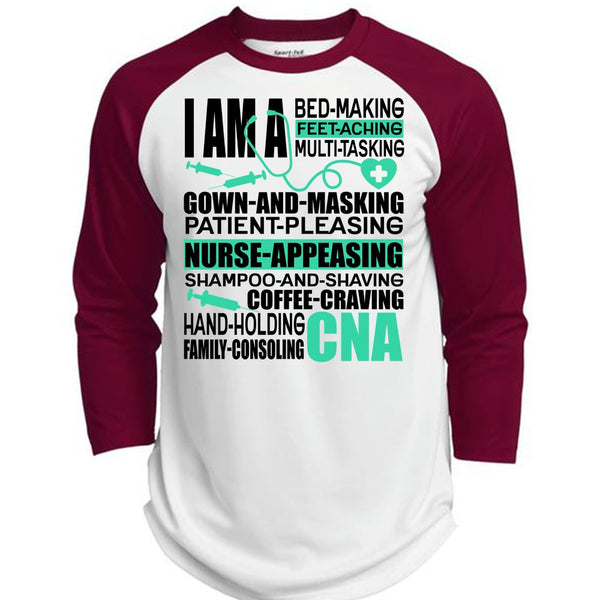 Family Consoling CNA T Shirt, I Love Doctor T Shirt, Awesome T-Shirts  (Polyester Game Baseball Jersey)