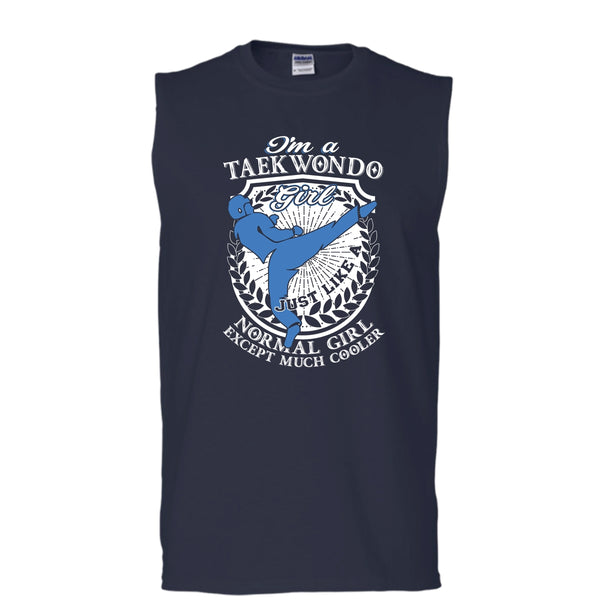 I'm A Figure Skating Girl T Shirt, Coolest Figure Skating Girl Tank Top (Men's Cotton Sleeveless)