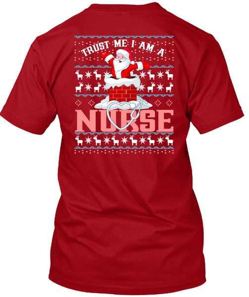 Trust Me I Am A Nurse T Shirt, This Girl Loves Christmas T Shirt