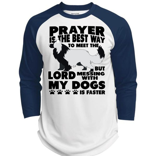 Prayer Is The Best Way T Shirt, I Love My Dog T Shirt, Awesome T-Shirts  (Polyester Game Baseball Jersey)