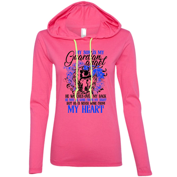 My Son Is My Guardian Angel T Shirt, I Love Son T Shirt, Awesome T-Shirts