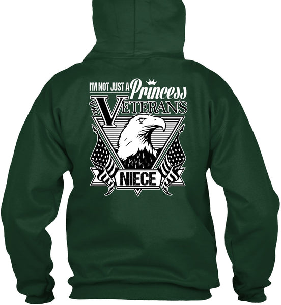 I'm Not Just A Princess Veterans Niece T Shirt, Being A Veteran T Shirt