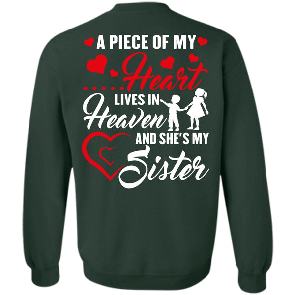 Lives In Heaven T Shirt, I Love Sister Sweatshirt