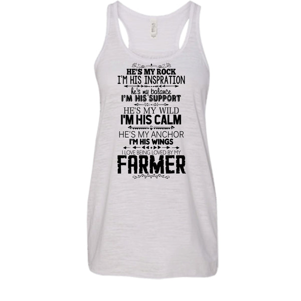 He Is My Rock T Shirt, Coolest Farmer T Shirt, Awesome t-shirts