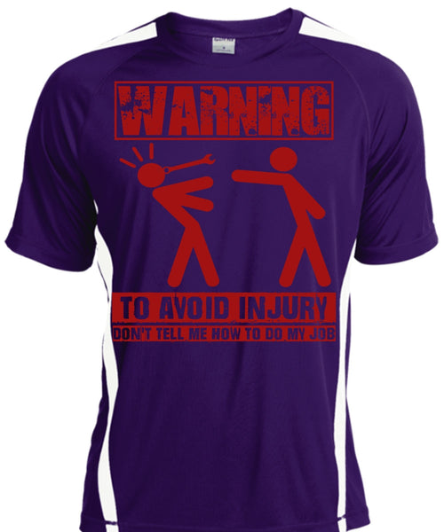 Warning To Avoid Injury T Shirt, Being A Mechanic T Shirt, Cool Shirt